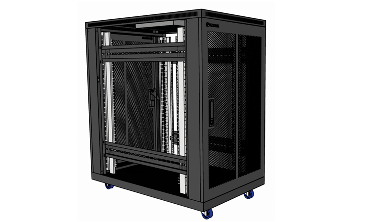 Tủ mạng 20U sâu 1000 màu đen, Thông tin chi tiết sản phẩm Tủ rack 20U sâu D1000